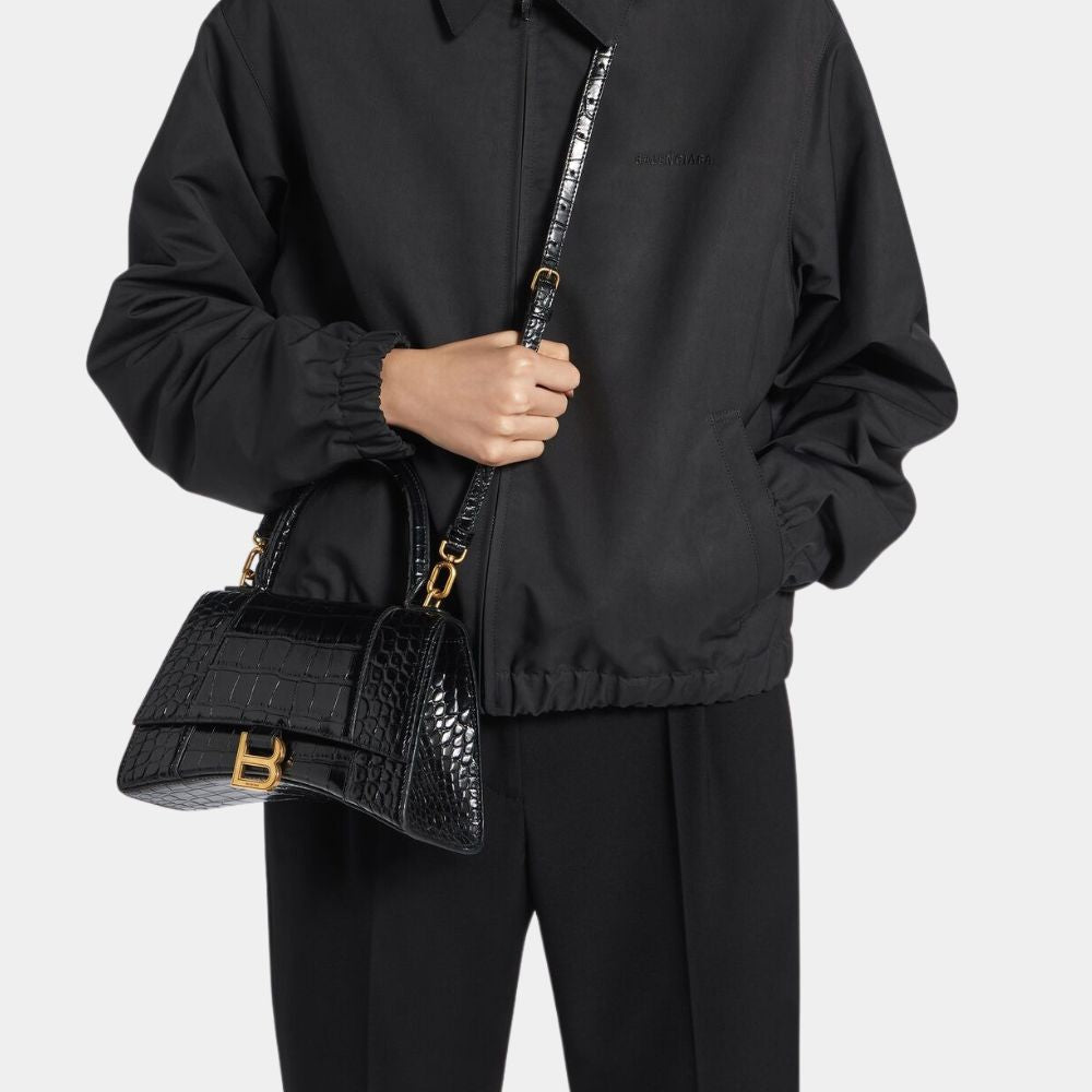 Hourglass Alligator Bag