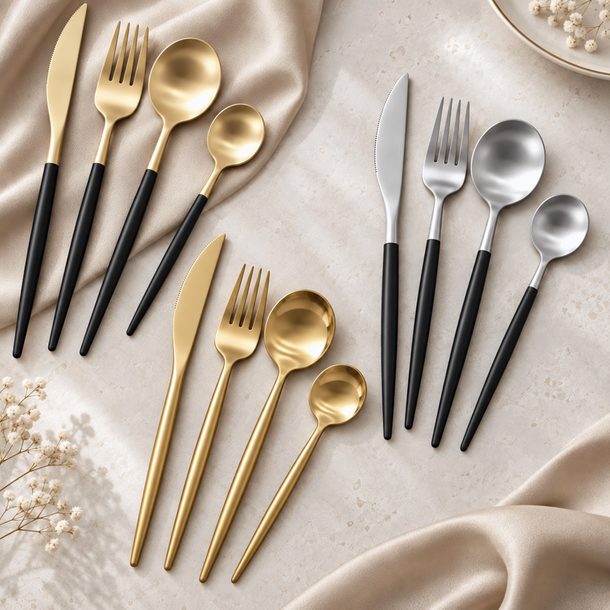 AVERNI Orelle™ Signature Flatware Set