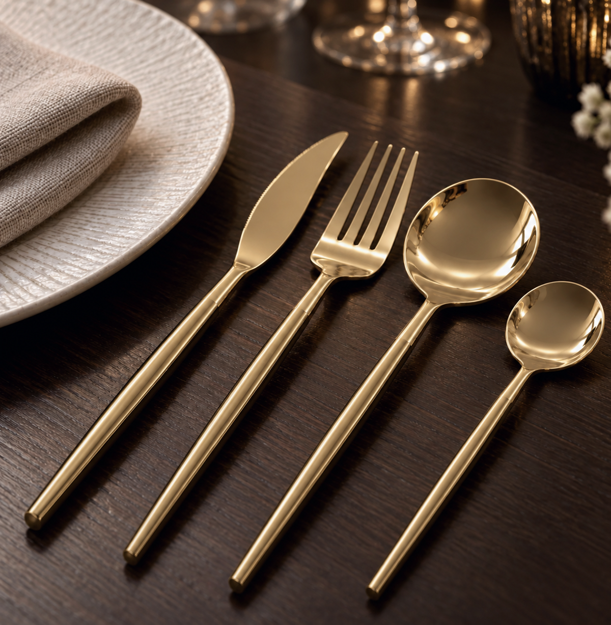 AVERNI Orelle™ Signature Flatware Set