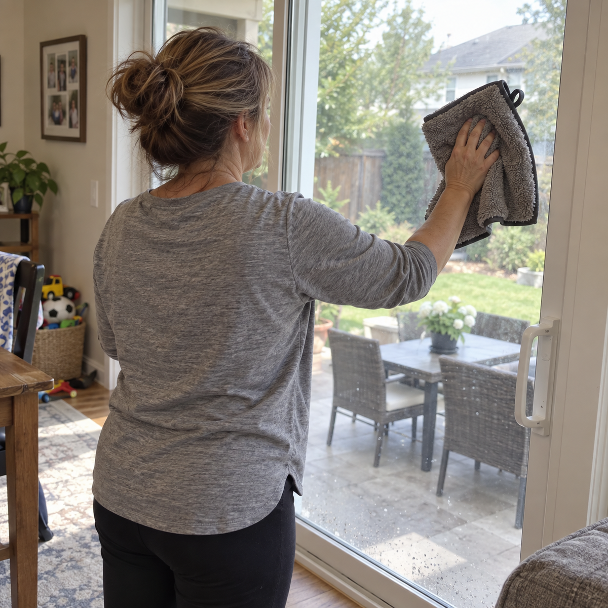 ClearWeave™ - Window & Glass Door Cleaning Cloth