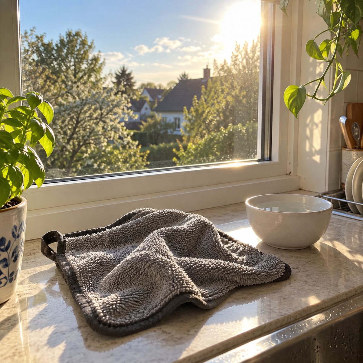 ClearWeave™ - Window & Glass Door Cleaning Cloth